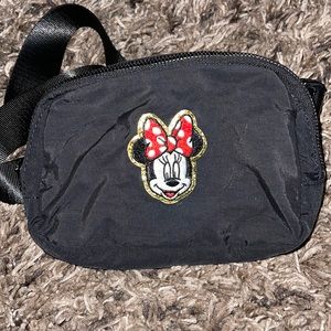 ✨Disney Glitter Minnie Mouse Patch Fanny Pack✨